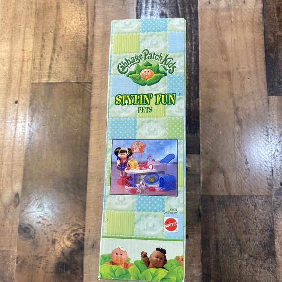 Vintage CABBAGE PATCH KIDS: PETS STYLIN FUN PLAYSET (MATTEL 1998). BRAND NEW NIB - Picture 8 of 16